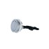 Qtap HY комплект арматуры для бачка унитаза с двойной круглой кнопкой смыва 4,8 см и клапаном нижней подачи воды, 3/6L CHR